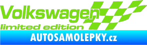 Samolepka Volkswagen limited edition pravá zelená kawasaki