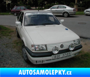 Samolepka Volkswagen Polo 89-91 - přední zelená kawasaki