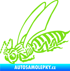 Samolepka Vosa 004 levá zelená kawasaki