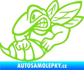Samolepka Vosa levá zelená kawasaki