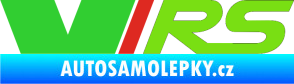 Samolepka VRS barva zelená kawasaki
