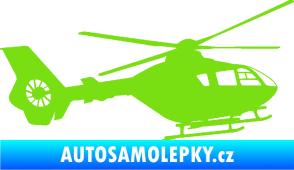 Samolepka Vrtulník 006 pravá zelená kawasaki