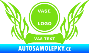 Samolepka Znak Tetování 002 zelená kawasaki