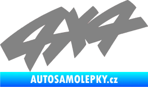 Samolepka 4x4 varianta 006 šedá