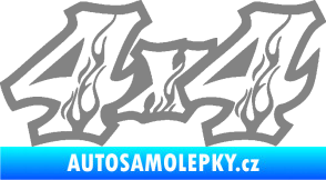 Samolepka 4x4 varianta 021 šedá