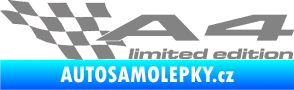 Samolepka A4 limited edition levá šedá