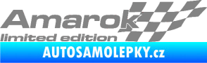 Samolepka Amarok limited edition pravá šedá