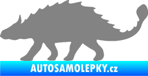 Samolepka Ankylosaurus 001 levá šedá