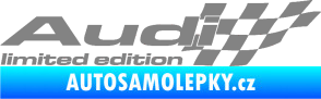 Samolepka Audi limited edition pravá šedá