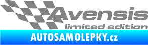 Samolepka Avensis limited edition levá šedá