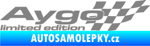 Samolepka Aygo limited edition pravá šedá