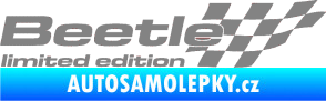 Samolepka Beetle limited edition pravá šedá
