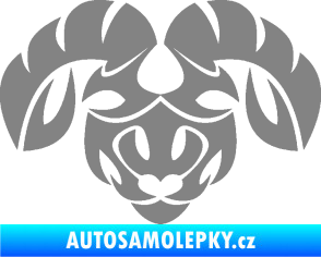 Samolepka Beran zvěrokruh 003  šedá