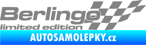 Samolepka Berlingo limited edition pravá šedá