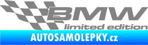 Samolepka BMW limited edition levá šedá