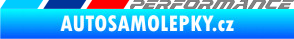 Samolepka BMW M Performance šedá