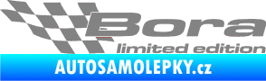 Samolepka Bora limited edition levá šedá