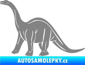Samolepka Brachiosaurus 003 levá šedá