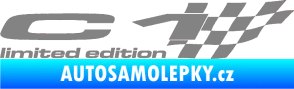 Samolepka C1 limited edition pravá šedá