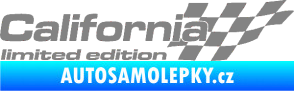 Samolepka California limited edition pravá šedá