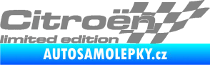 Samolepka Citroen limited edition pravá šedá