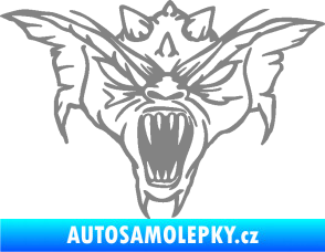 Samolepka Ďábel 003 pravá šedá
