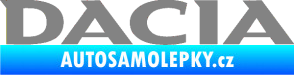 Samolepka Dacia 001 šedá