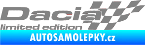 Samolepka Dacia limited edition pravá šedá