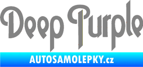 Samolepka Deep Purple šedá
