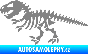 Samolepka Dinosaurus kostra 001 levá šedá