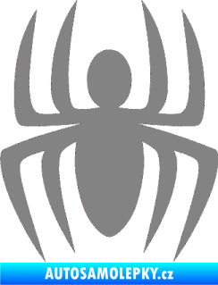 Samolepka Pavouk 005 šedá