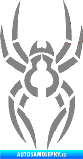 Samolepka Pavouk 006 šedá
