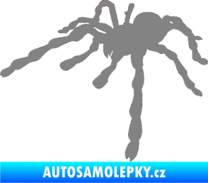 Samolepka Pavouk 013 - levá šedá