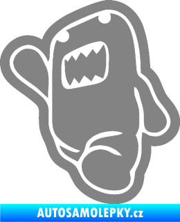 Samolepka Domo 013 levá běžící šedá