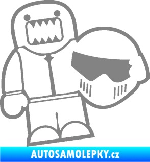 Samolepka Domo 015 levá  Stig šedá