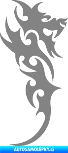 Samolepka Dragon 009 pravá šedá