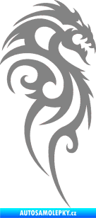 Samolepka Dragon 016 pravá šedá