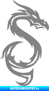 Samolepka Dragon 033 pravá šedá