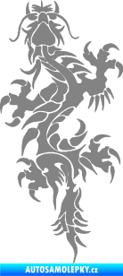 Samolepka Dragon 050 levá šedá