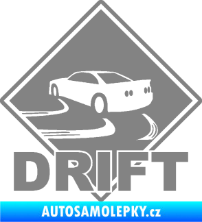 Samolepka Drift 001 šedá