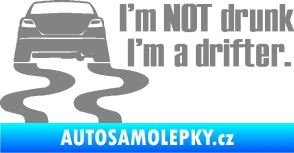 Samolepka Drifter 002 šedá