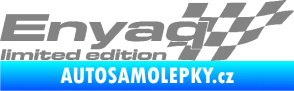 Samolepka Enyaq limited edition pravá šedá