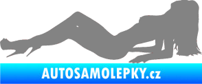 Samolepka Erotická žena 046 levá šedá