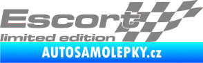 Samolepka Escort limited edition pravá šedá