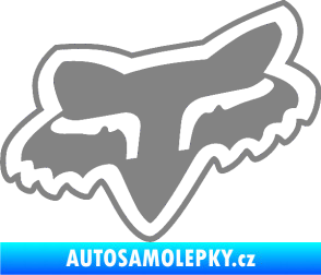 Samolepka Fox 003 šedá