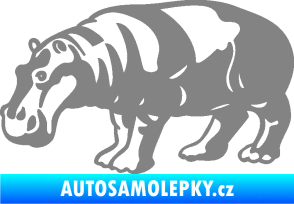 Samolepka Hroch 003 levá šedá