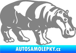 Samolepka Hroch 003 pravá šedá