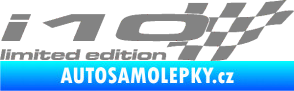 Samolepka i10 limited edition pravá šedá