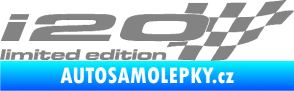 Samolepka i20 limited edition pravá šedá
