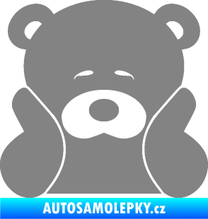 Samolepka JDM medvídek šedá